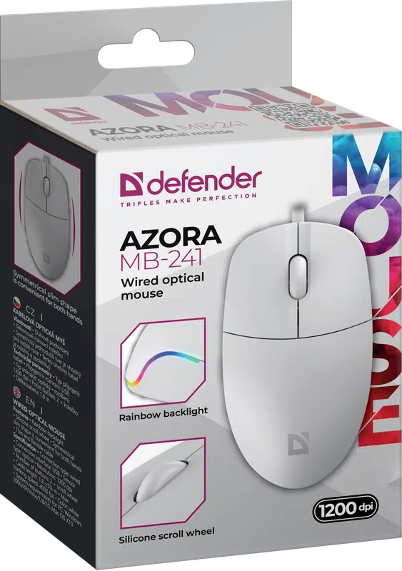 Defender - Langallinen optinen hiiri Azora MB-241