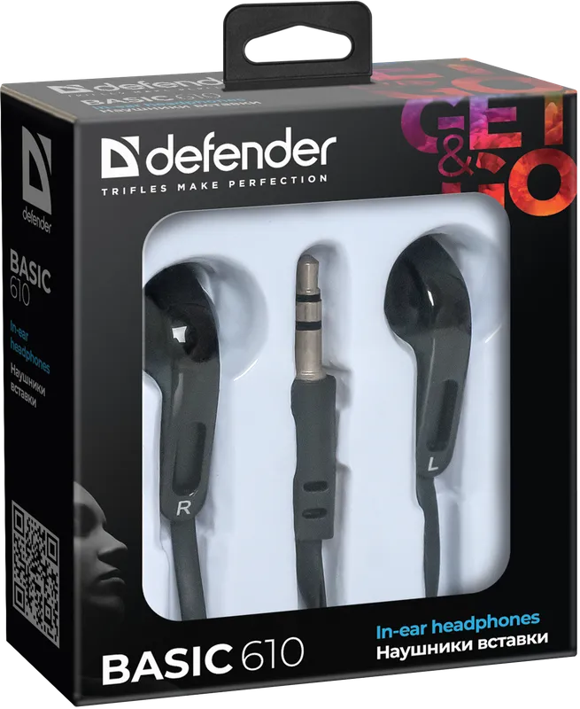 Defender - In-ear kuulokkeet Basic 610