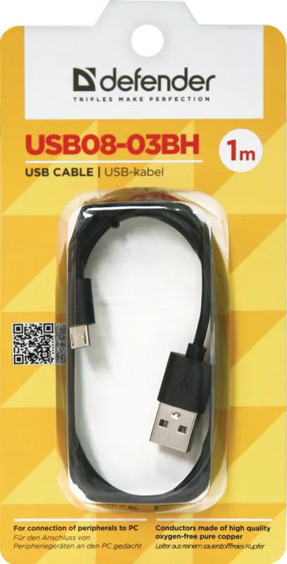 Defender - USB kaapeli USB08-03BH USB2.0