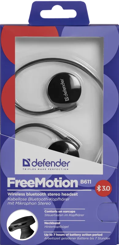 Defender - Langattomat stereokuulokkeet FreeMotion B611