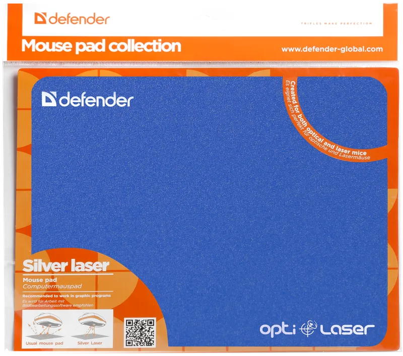 Defender - Hiirimatto Silver opti-laser