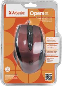 Defender - Langallinen optinen hiiri Opera MB-880