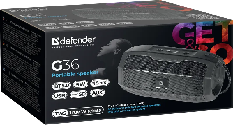 Defender - Kannettava kaiutin G36