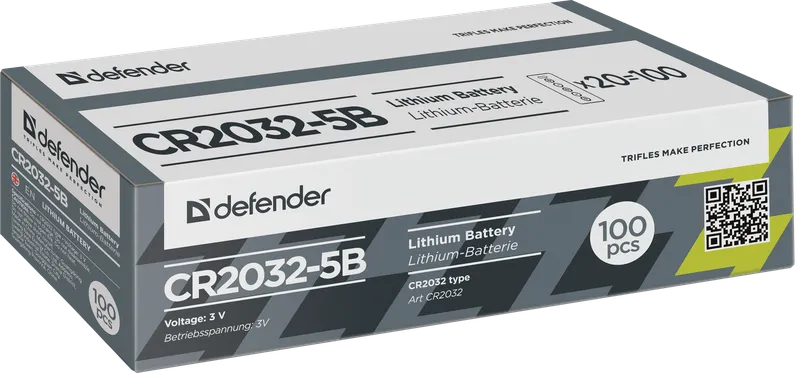 Defender - Akku litium CR2032-5B