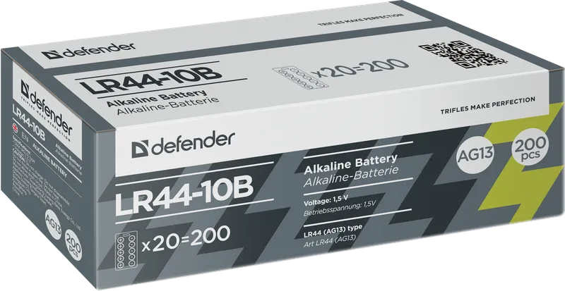 Defender - Alkaliparisto LR44-10B