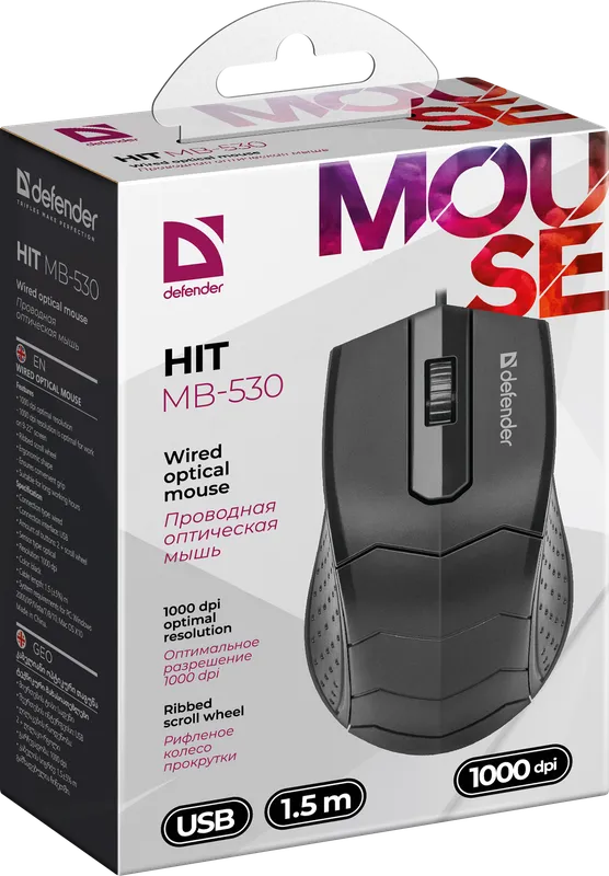 Defender - Langallinen optinen hiiri HIT MB-530
