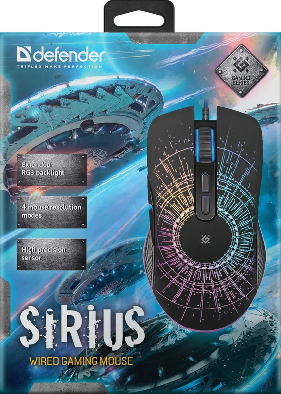 Defender - Langallinen pelihiiri Sirius GM-660L