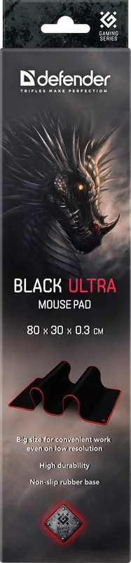 Defender - Hiirimatto Black Ultra