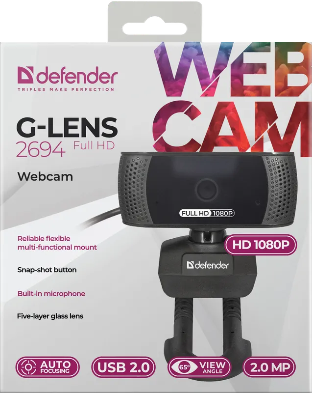 Defender - Verkkokamera G-lens 2694 Full HD