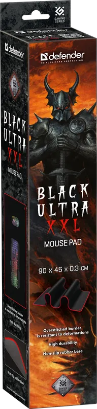 Defender - Pelin hiirimatto Black Ultra XXL