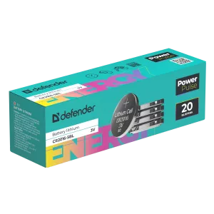 Defender - Litiumparisto CR2016-5BL