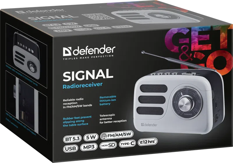 Defender - Radiovastaanotin Signal