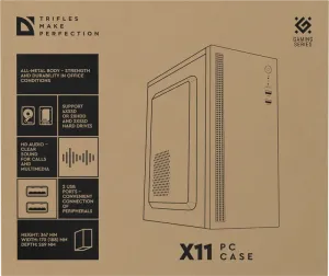 Defender - Tietokonekotelo X11