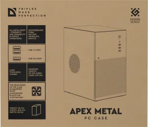 Defender - Tietokonekotelo Apex Metal