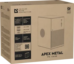 Defender - Tietokonekotelo Apex Metal