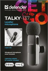 Defender - Lavalier mikrofonit Talky-137