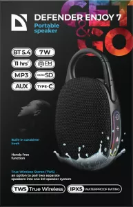 Defender - Kannettava kaiutin Enjoy 7