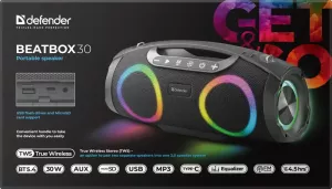 Defender - Kannettava kaiutin Beatbox 30