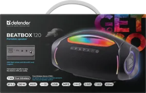 Defender - Kannettava kaiutin Beatbox 120