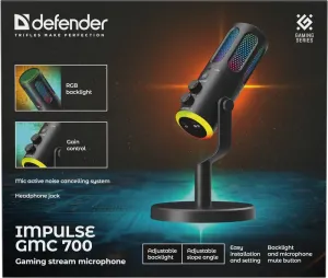 Defender - Stream-pelimikrofoni Impulse GMC 700