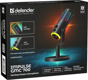 Defender - Stream-pelimikrofoni Impulse GMC 700