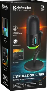Defender - Stream-pelimikrofoni Impulse GMC 750