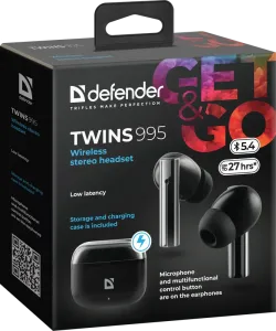 Defender - Langattomat kuulokkeet Twins 995
