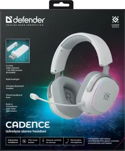 Defender - Langattomat kuulokkeet Cadence