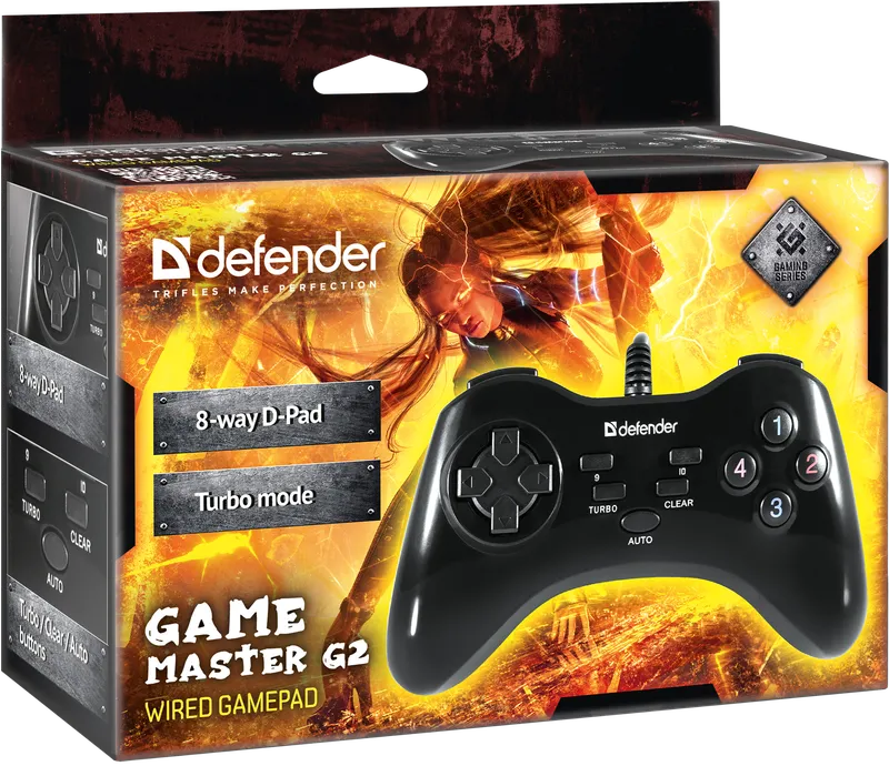 Defender - Langallinen peliohjain GAME MASTER G2
