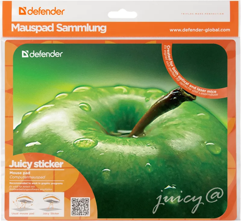 Defender - Hiirimatto Juicy sticker