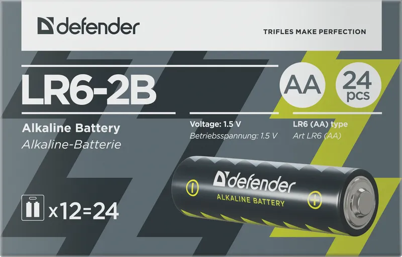 Defender - Alkaliparisto LR6-2B