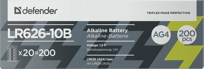 Defender - Alkaliparisto LR626-10B