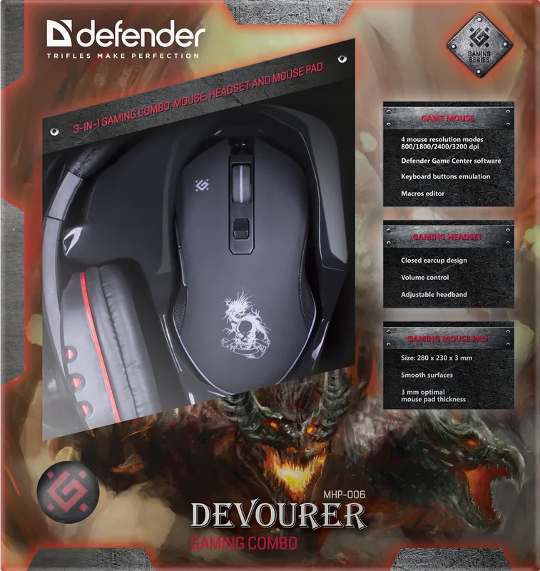 Defender - Peliyhdistelmä Devourer MHP-006