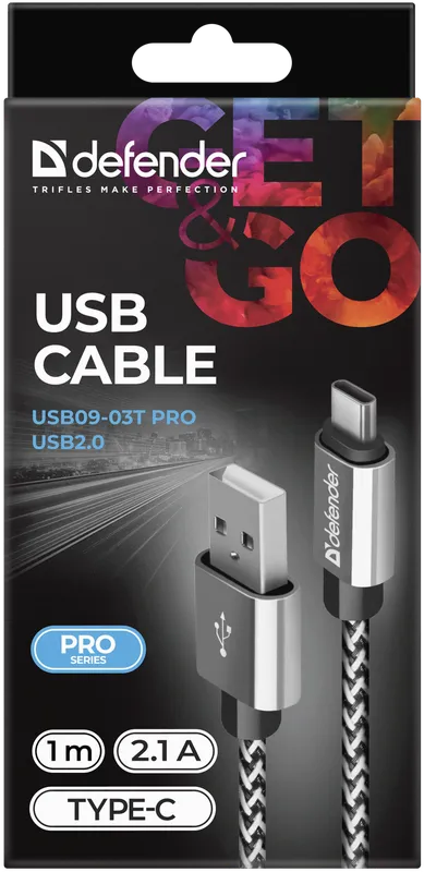 Defender - USB kaapeli USB09-03T PRO USB2.0