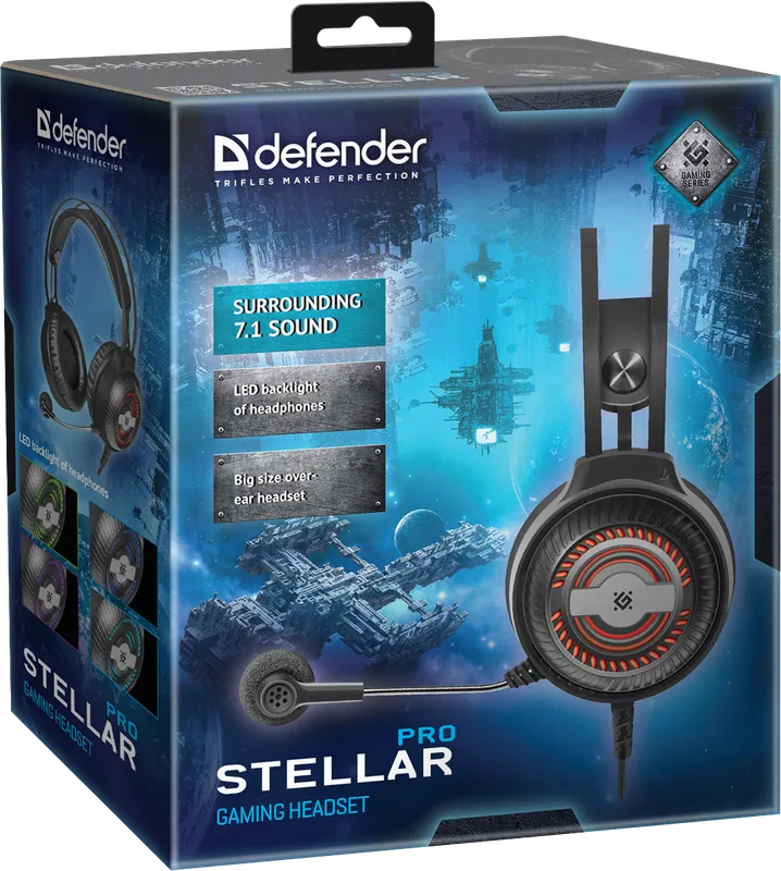 Defender - Pelikuulokkeet Stellar Pro