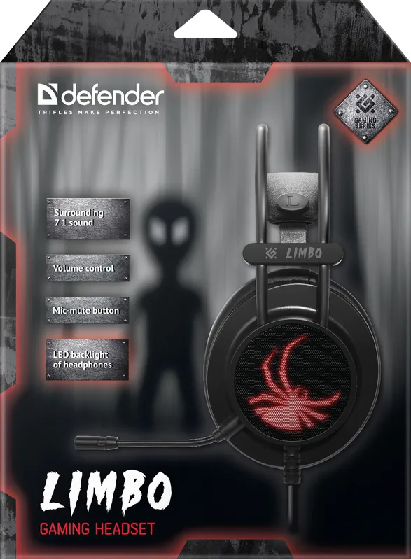 Defender - Pelikuulokkeet Limbo