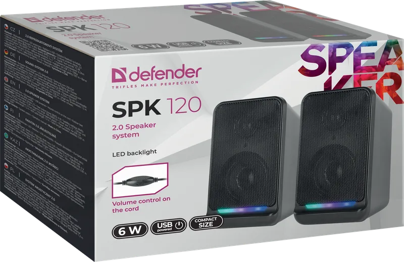 Defender - 2.0 kaiutinjärjestelmä SPK 120